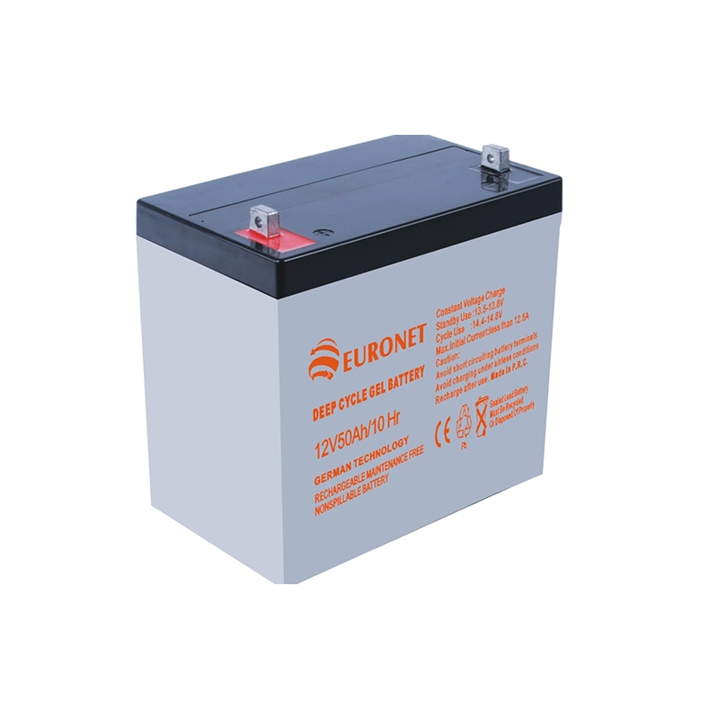 Batterie Solaire Gel – 12V/50AH euronet